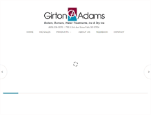 Tablet Screenshot of girtonadams.com